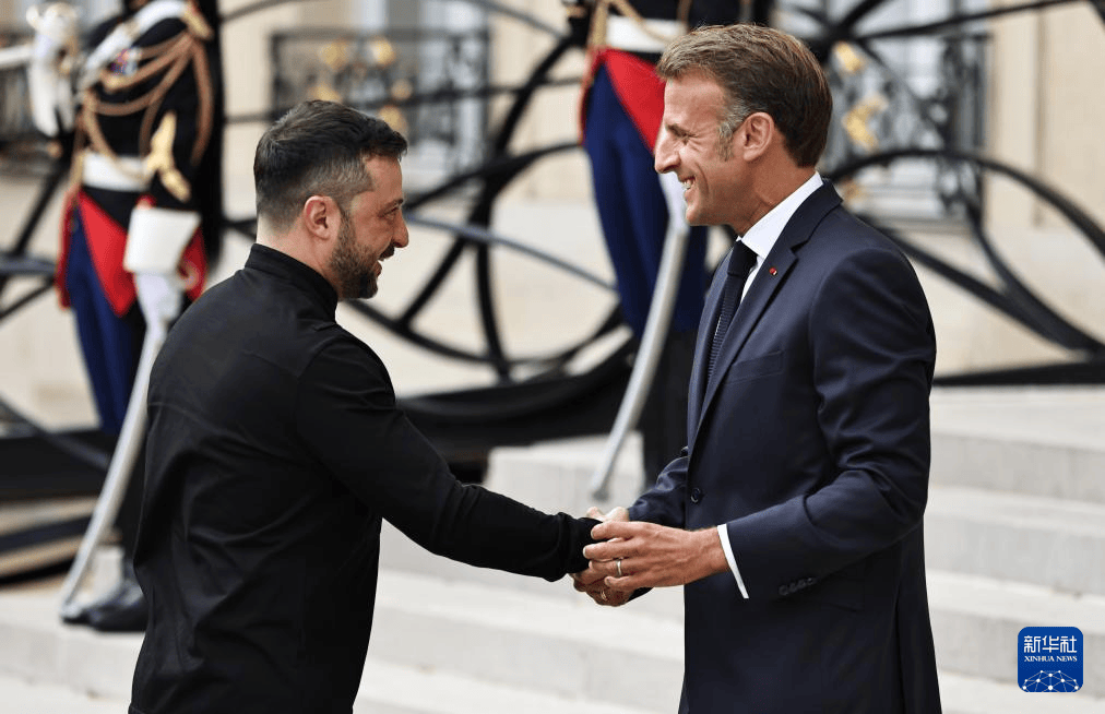 马克龙:法英等26国将向乌克兰部署军队