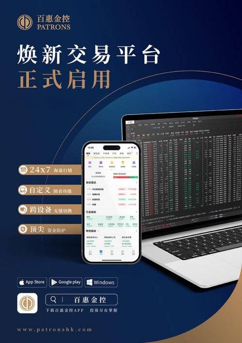 百惠金控焕新交易平台及APP 今日跨设备上线！